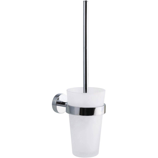 tesa SMOOZ Toalettborste-set Lim Metall