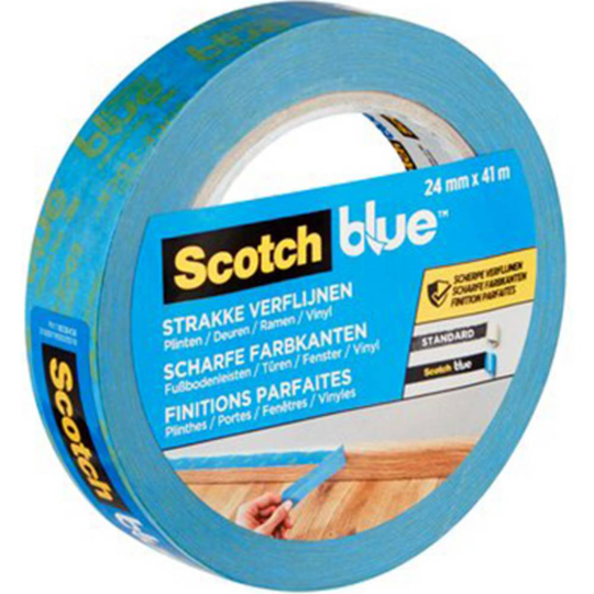 Scotch 3M 2093ELDABE24 Målartejp ScotchBlue™ Blå (L x B) 41 m x 24 mm 1 st