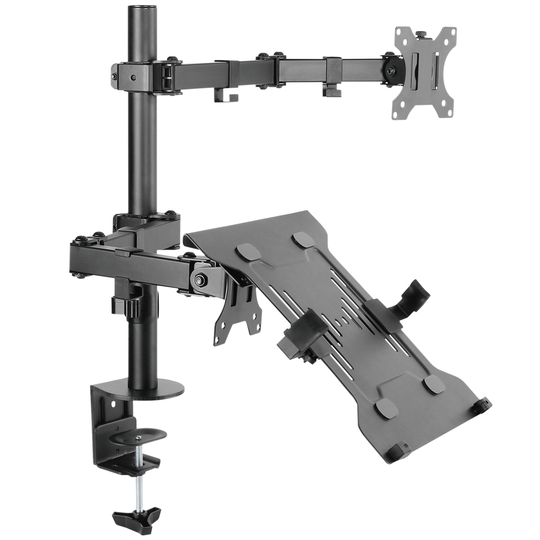 LogiLink Monitorarm 13-32" med laptopfä