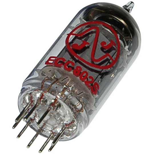 ECC 802 s = E 82 CC Elektronrör Dubbeltriod 250 V 10.5 mA Antal poler: 9 Sockel: Noval Innehåll 1 st