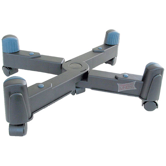 LINDY PC-hållare Golv, Stand 40286 40286 Svart Tillåten belastning upp till vikt=30 kg