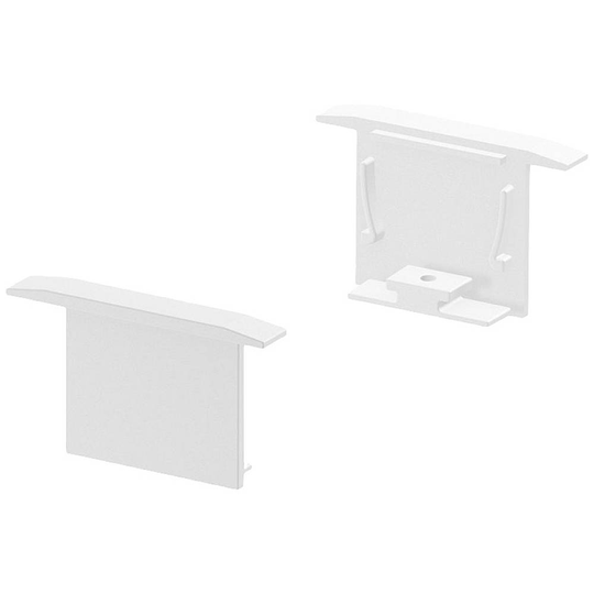 Ändlock Aluminium (L x B x H) 16 x 52 x 32 mm SLV GRAZIA 20 1000557