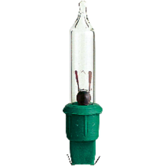 Konstsmide 2006-050sb Reservlampa för ljusslinga 5 st Grön sockel 2,5 V N/A