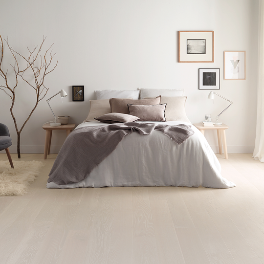 Trägolv Tarkett Shade Oak Cloud Grey Plank 7876110