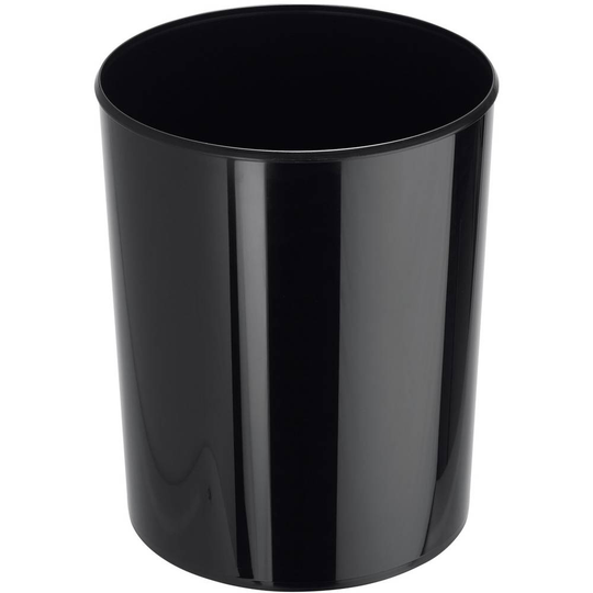 HAN Papperskorg i-LINE 18130-13 13 l (Ø x H) 240 mm x 300 mm Styrol-metyl-metakrylat (SMMA) Svart 1 st