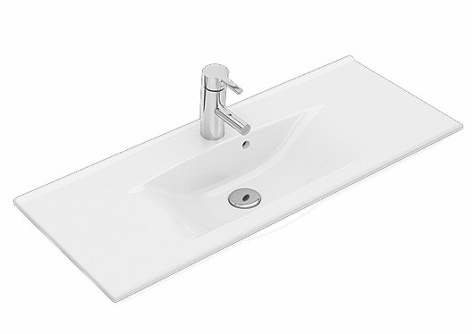 Ifö Tvättställ Sense Med Kranhål 91,5 cm