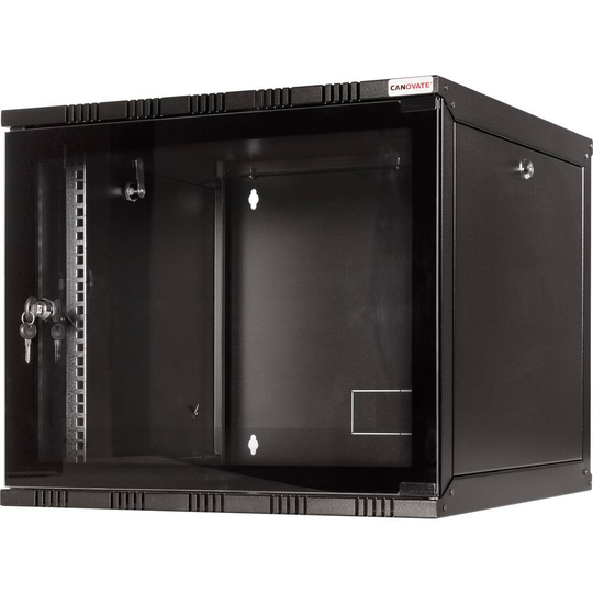 LogiLink 19 WALLMOUNT SOHO BOX 6U 540*550, BLACK, FLATPACK 19 väggskåp (B x H x D) 540 x 323 x 550 mm 6 U Svart (RAL 9005)