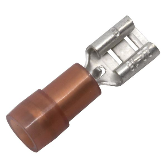 Abiko KA1505FLS5-CP Kabelsko flatstiftshylsa, 10-pack