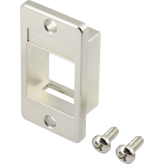 RJ45-modulbärare Keystone Renkforce RF-KS-RJ45T