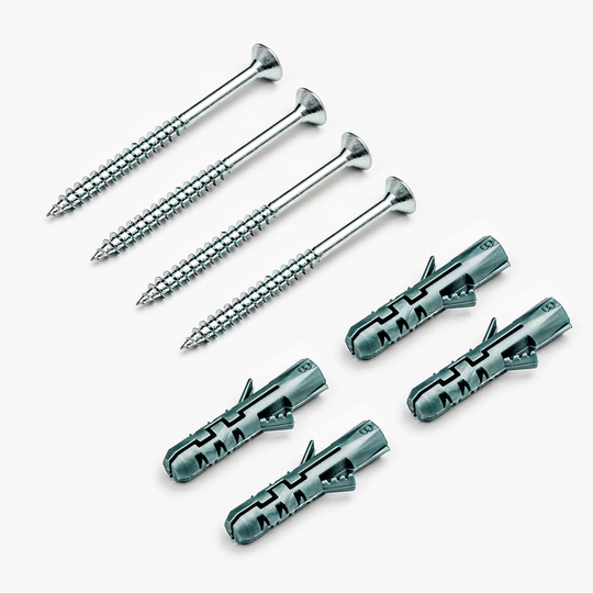 Pelly System Skruv & plugg, 4 st