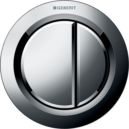 Geberit Spolknapp Omega01 Remote Blank Krom