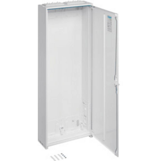 Hager ZB52S ZB52S Panel för mätarmontage Utanpåliggande, Infälld, delvis försänkt Moduler totalt = 216