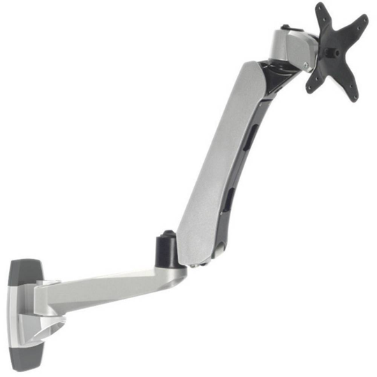 SpeaKa Professional SP-1624868 SuperFlex 1x Monitor-väggfäste 25,4 cm (10) - 76,2 cm (30) Justerbar i höjd, Tiltbar, Svängbar, Roterbar