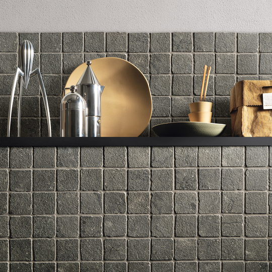 Mosaik Coem Ceramiche Lagos Mud 5x5 cm Matt