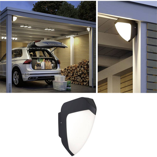 Paulmann 94517 LED-utomhusväggbelysning 4 W Antracit