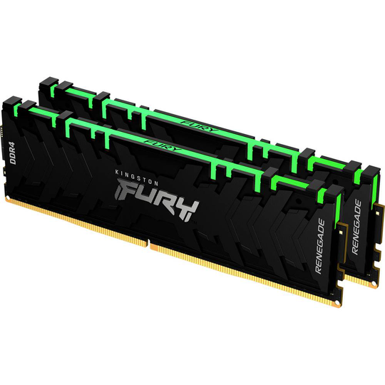 Kingston KF430C15RBAK2/16 Internminne Desktop Kit FURY Renegade RGB 16 GB 2 x 8 GB DDR4 3000 MHz CL15
