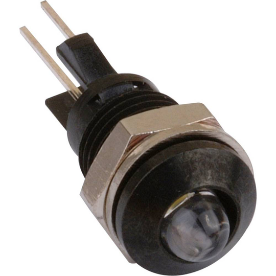 Mentor 2665.1003 2665.1003 LED-sockel Metall Passar till LED 5 mm Skruvfäste