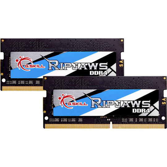 G.Skill F4-2666C19D-16GRS Internminne Laptop Kit Ripjaws 16 GB 2 x 8 GB DDR4 2666 MHz CL19-19-19-43