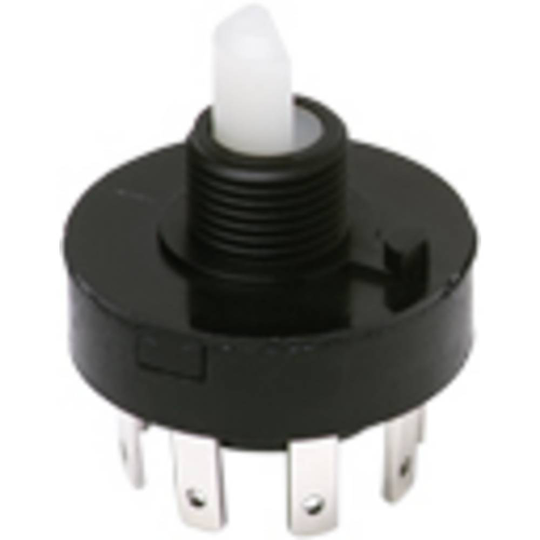 C & K Switches H20407RR05Q Vridströmbrytare 125 V, 125 V/DC 12 A Switchpositioner 4 1 x 45 ° 1 st
