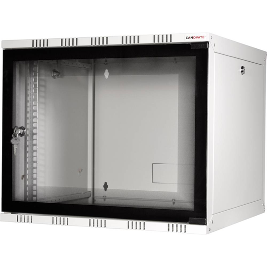 LogiLink 19 WALLMOUNT SOHO BOX 6U 540*550, GREY, FLATPACK 19 väggskåp (B x H x D) 540 x 323 x 550 mm 6 U Grå-vit (RAL 7035)