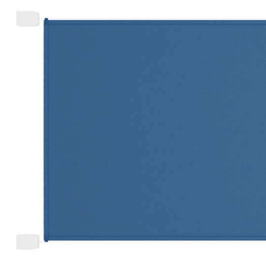 vidaXL Markis vertikal blå 140x600 cm oxfordtyg