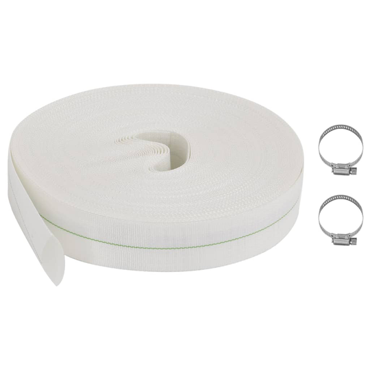 vidaXL Platt slang 25 m 1" PE