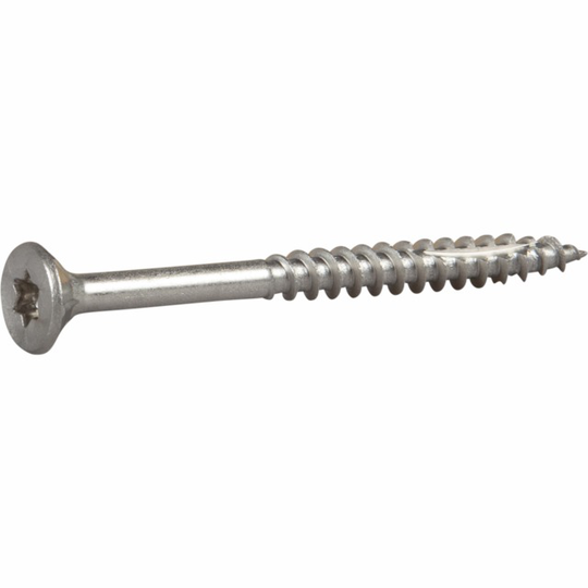 TRÄSKRUV 5,0X60 FS A2 100ST | Beijerbygg Byggmaterial