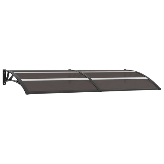 vidaXL Entrétak svart 240x80 cm PC