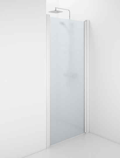 Ifö Duschdörr Space Nisch SPVF 800 Frostat Glas Med Handtagsprofil