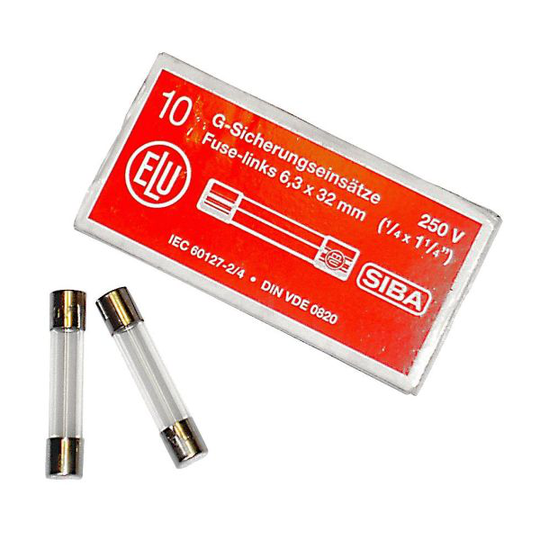 SIBA 7005961.10 Finsäkring 6 x 32 mm, 10-pack