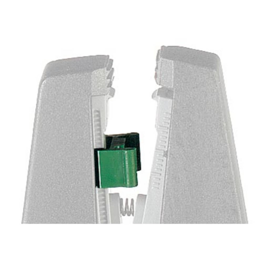Phoenix Contact QUICK WIREFOX 6 WIRE STOPPER 1204915 Avisoleringstång-trådstoppare Passar märke Phoenix Contact QUICK-WIREFOX 6