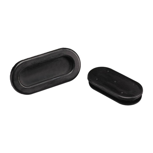 PB Fastener 1097-01 Kabelgenomföring Slot Kläm-Ø (max.) 21 mm PVC Svart 1 st