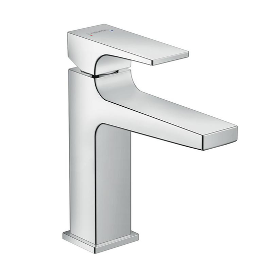 Tvättställsblandare Hansgrohe Metropol 110 med Lyftventil