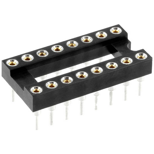 econ connect PZ16AW IC-sockel Antal poler: 16 Precisions-kontakt 1 st Tube
