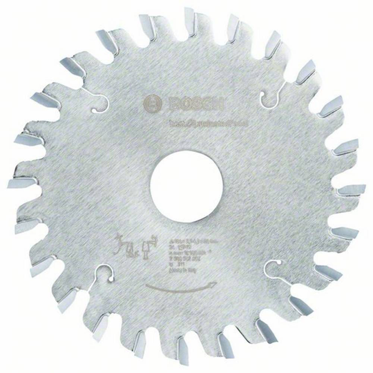Bosch Accessories Best for Laminated Panel 2608642607 Cirkelsågblad för försågning 100 x 20 x 4.3 mm Antal tänder (per tum): 24 1 st