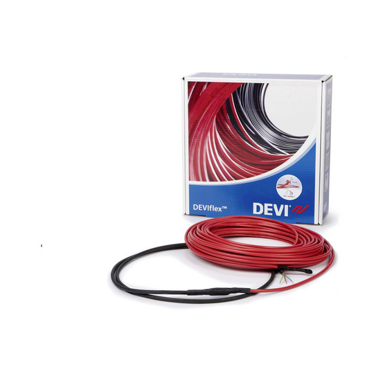 Danfoss 140F1226 Värmekabel 230 V 80 m