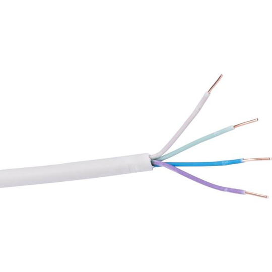 Gelia 4048004051 Kabel ELQXBE, 100 m, vit
