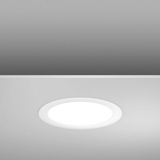 LED-panel infälld LED EEK: beroende av ljuskälla RZB Toledo Flat LED/23W-3000K D3 901484.002 Vit
