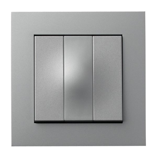 Elko Plus Strömbrytare snabbanslutning, aluminium 3x1-polig