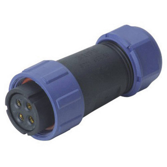 Weipu SP2110 / S 2 I Rundkontakt Hona rak Serie (rundkontakt): SP21 Totalt antal poler: 2 1 st