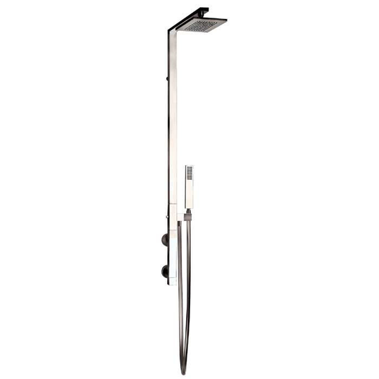Takdusch Eico 3482 Rettangolo Doccia 23407-142 Borstat Stål