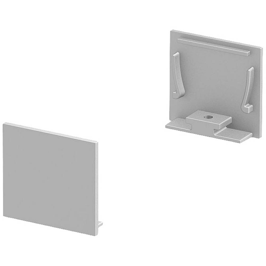 Ändlock Aluminium (L x B x H) 10 x 35 x 32 mm SLV GRAZIA 20 1000565