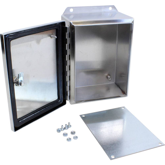 Hammond Electronics Väggskåp 203 x 152 x 89 Rostfritt stål Rostfritt stål 1 st