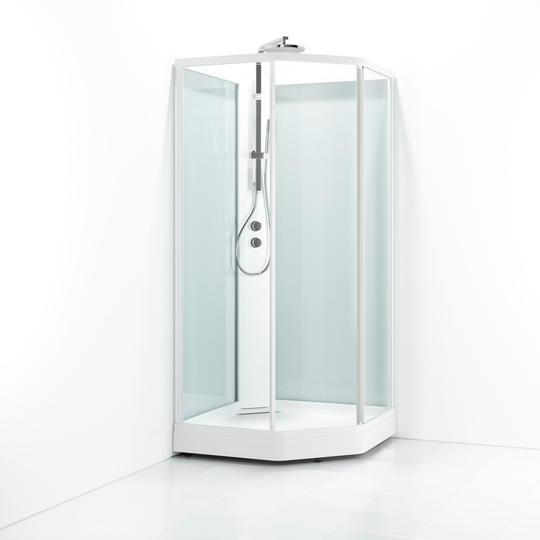 Svedbergs Duschkabin Ritual Premium-N 80X90 - Klarglas
