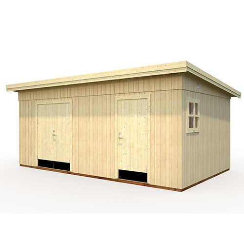 Förråd Hans 18,5 m² Takpapp