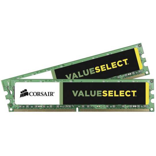 Corsair CMV8GX3M2A1600C11 Internminne Desktop Kit Value-Select 8 GB 2 x 4 GB DDR3 1600 MHz CL11 11-11-30