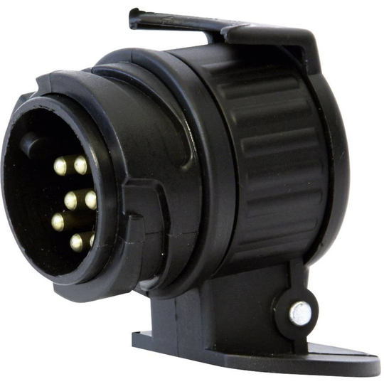 DINO 130007 Släpvagn adapter [Sockel 13-polig - Stiftkontakt 7-polig] ABS plast