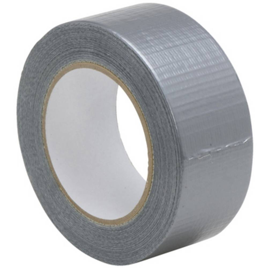 SWG 9857015075 Tygtejp Silver (L x B) 50 m x 50 mm 1 st