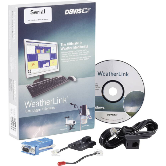 Davis Instruments DAV-6510SER Mjukvara