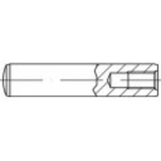 TOOLCRAFT TO-5435205 Cylinderstift 5 mm Stål 100 st
